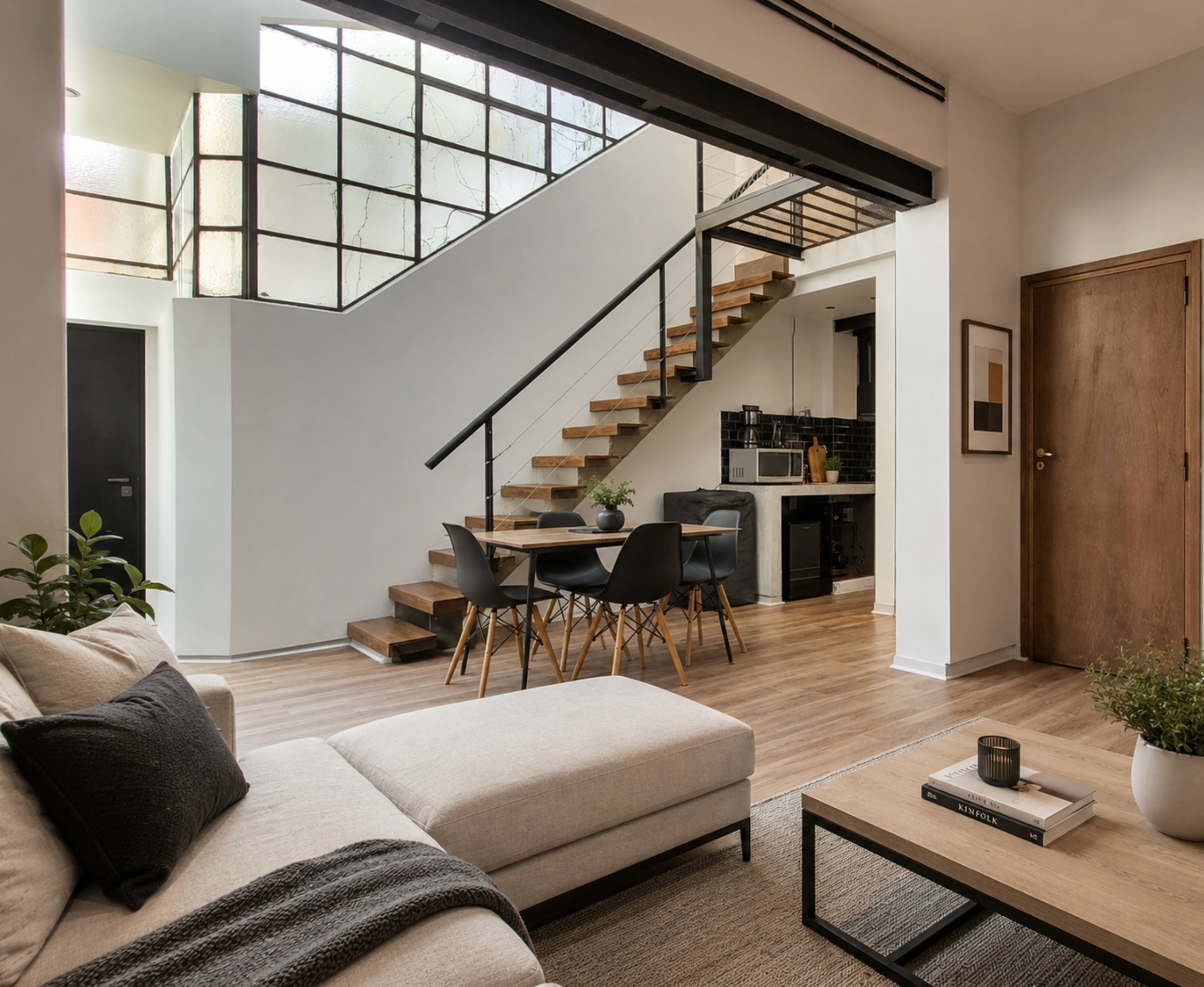 Loft con staging IA